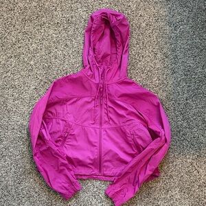 Lululemon Purple Cropped Track Jacket - 4